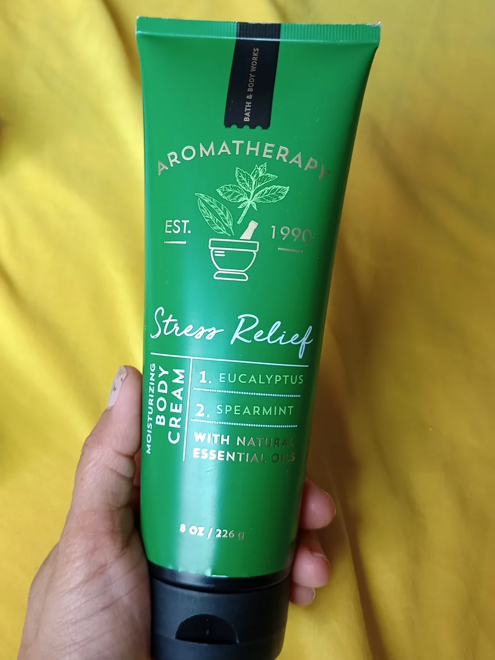 Bath & Body Works Aromatherapy Stress Relief body cream  Full Size